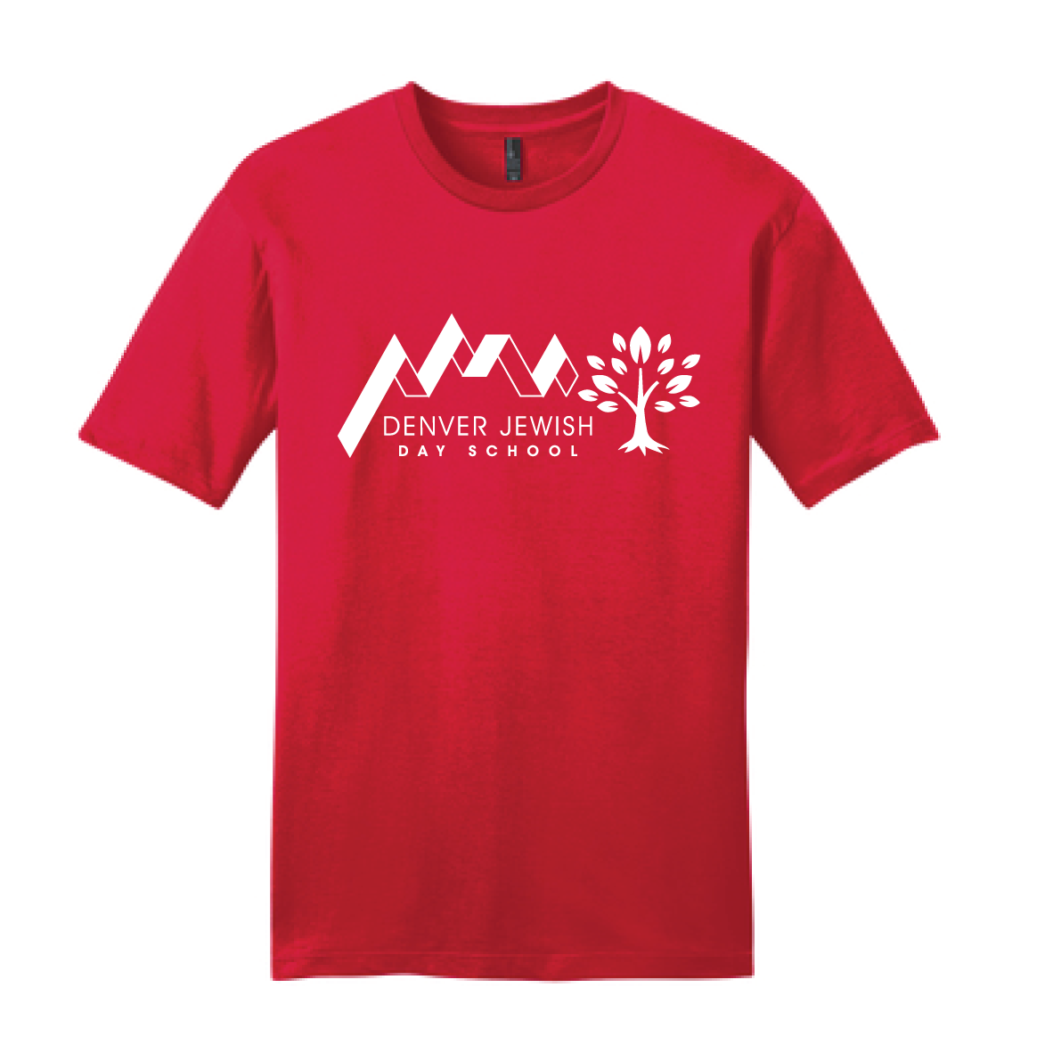 DENVER JEWISH DAY SCHOOL RED TEE