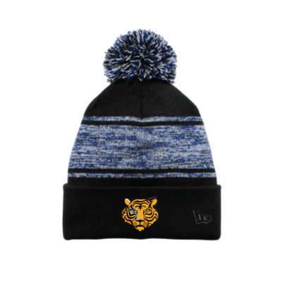 POMPOM BEANIE TIGER