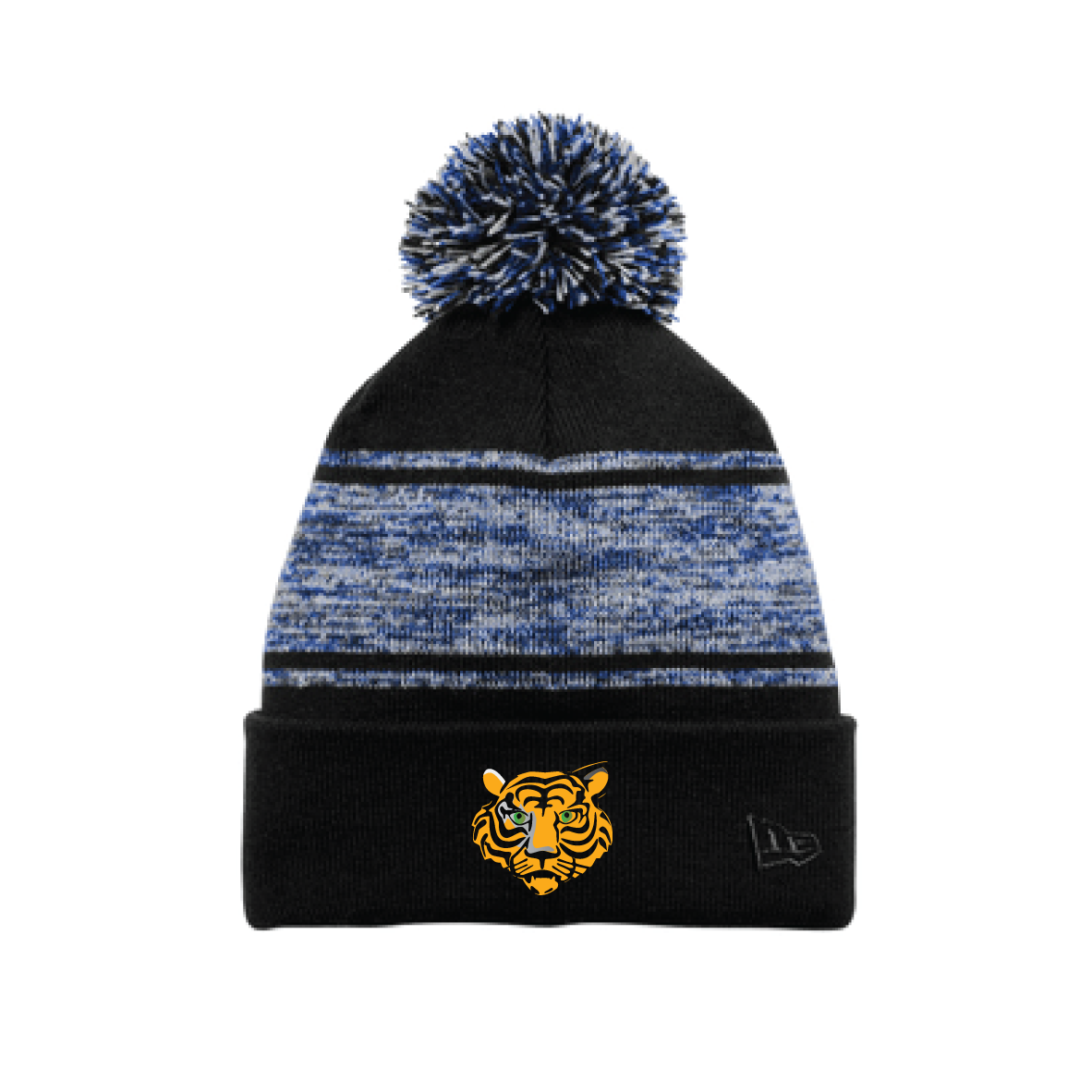 POMPOM BEANIE TIGER